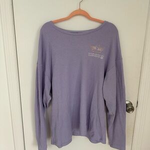Boys Lie Lavender Waffle Knit Long Sleeve